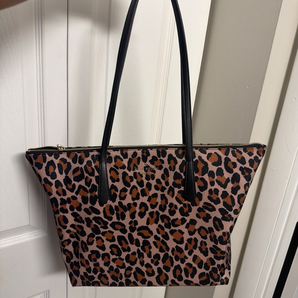 Leopard Print Tote Bag
